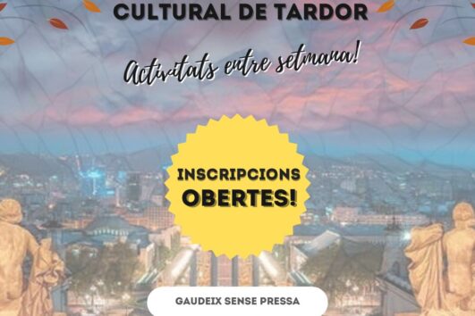 CONÈIXER BARCELONA! - GAUDEIX DE LA CULTURA ENTRE SETMANA - TARDOR CULTURAL!