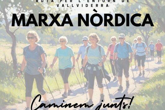 TAST DE MARXA NÒRDICA PER L’ENTORN DE VALLVIDRERA