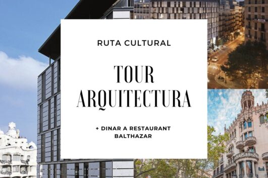 TOUR D'ARQUITECTURA + DINAR A BALTHAZAR: UNA EXPERIÈNCIA COMPLETA A BARCELONA